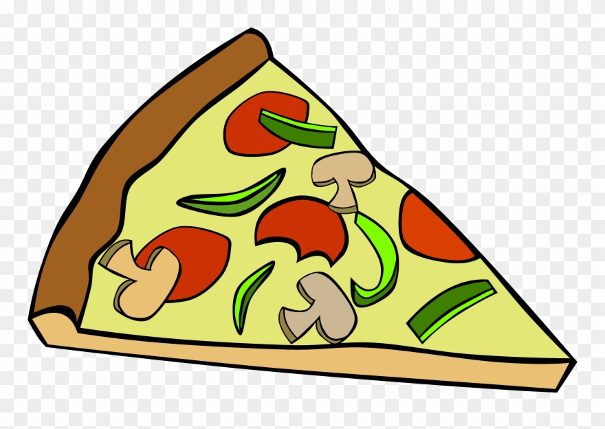Clipart Of Pizza, Without And Artistic - Pizza Clipart - Png Download