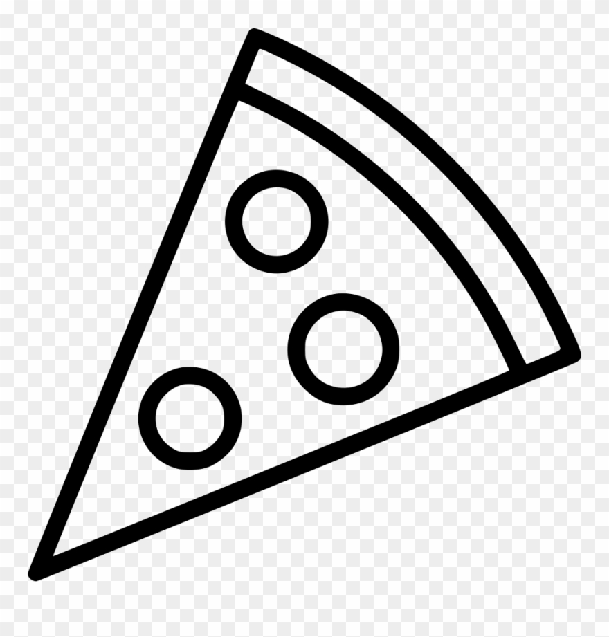 Pizza Slice Icon Png Clipart