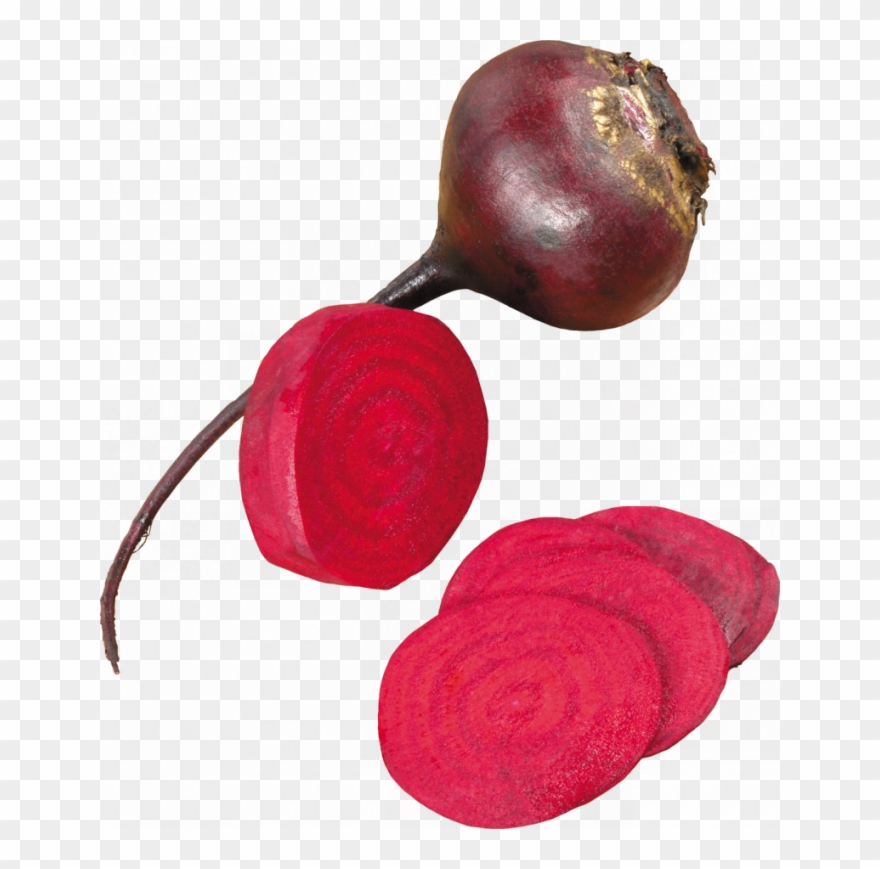 Purple Beet Head Slices - Свекла Png Clipart