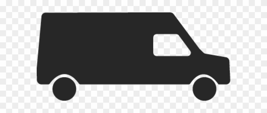 Vans Clipart Courier Van - Small Van Clipart - Png Download