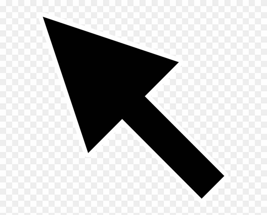 Computer Mouse Pointer Cursor Clip Art - Icono De Cursor Png Transparent Png