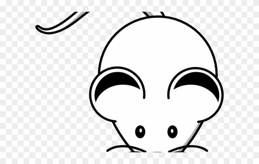 Computer Mouse Clipart Line Art - Cute Mice Coloring Pages - Png Download