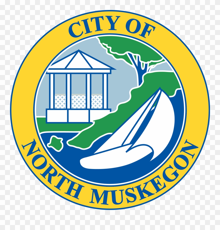 Cropped City Of North Muskegon Raster Logo Clipart