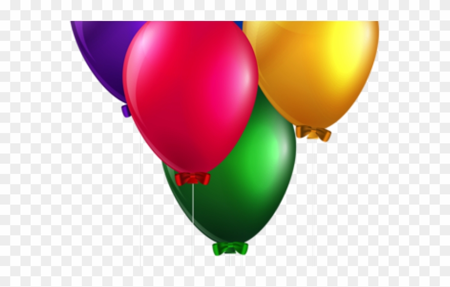 Balloons Clipart Transparent Background - Clip Art Transparent Balloons - Png Download