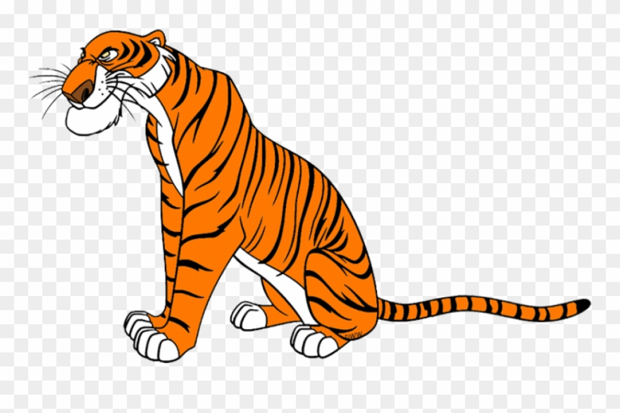 Free Png Download Sher Khan Jungle Book Png Images - Tiger The Jungle Book Clipart