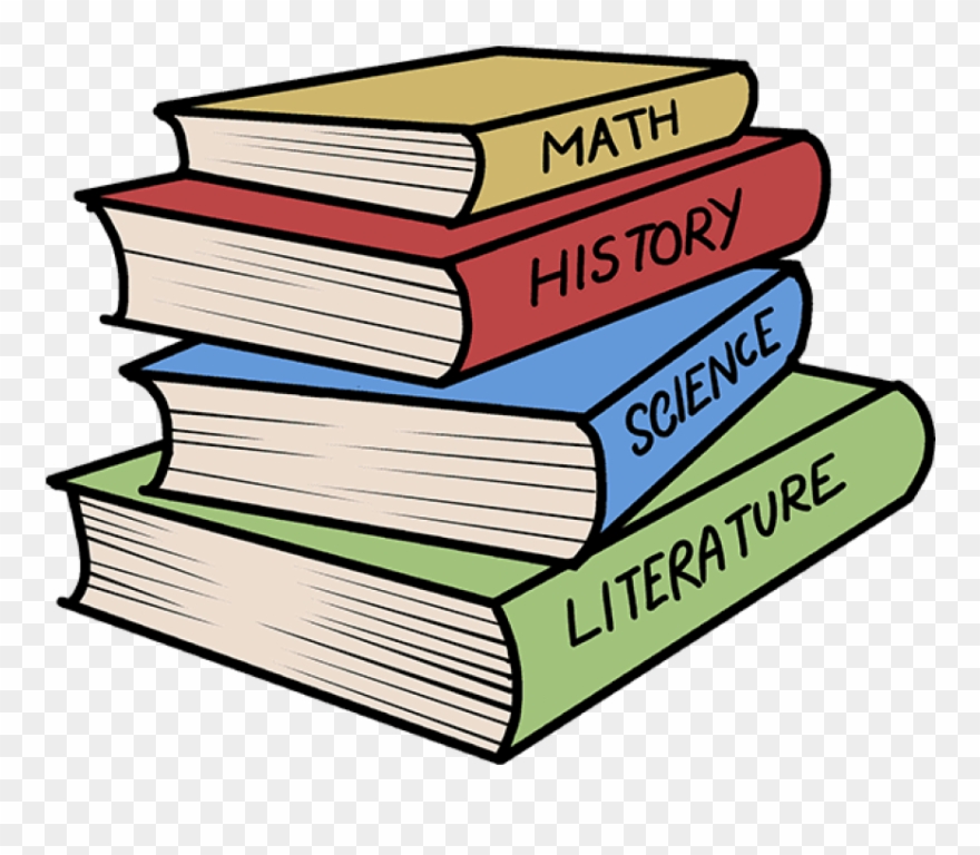 Free Png Download Stack Of Books Drawing Easy Png Images - Stack Of Books Drawing Easy Clipart