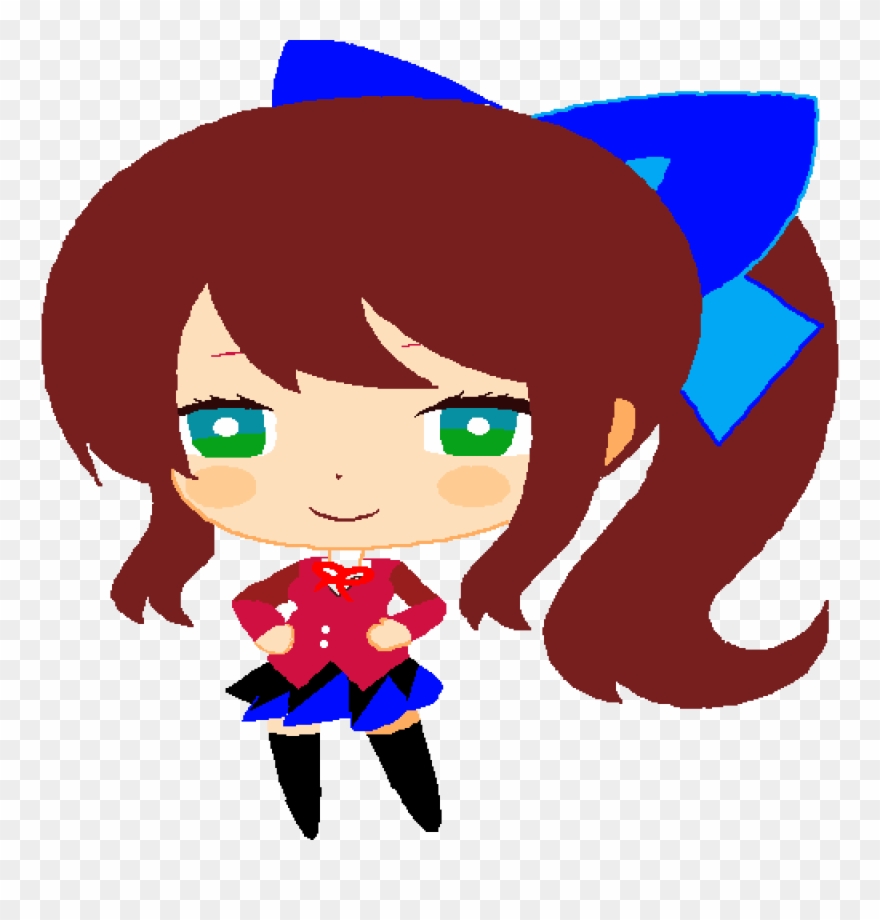 Doki Doki Literature Club - Cartoon Clipart