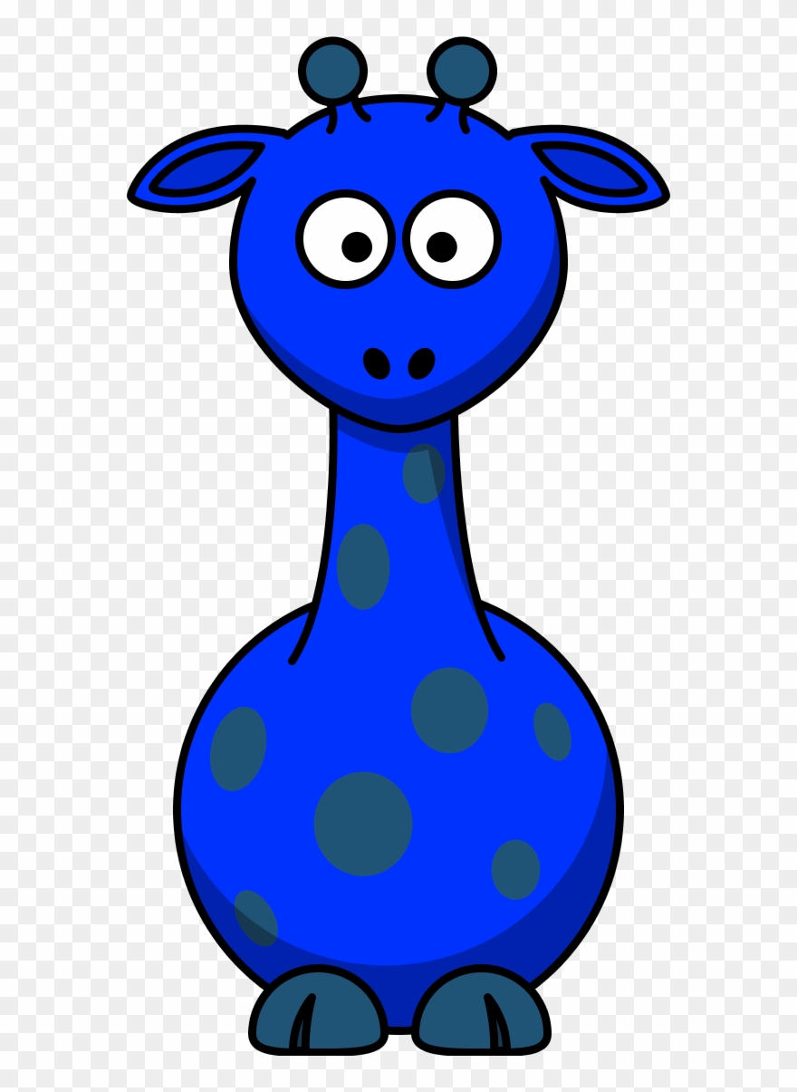 Vector Clip Art - Brown Giraffe - Png Download