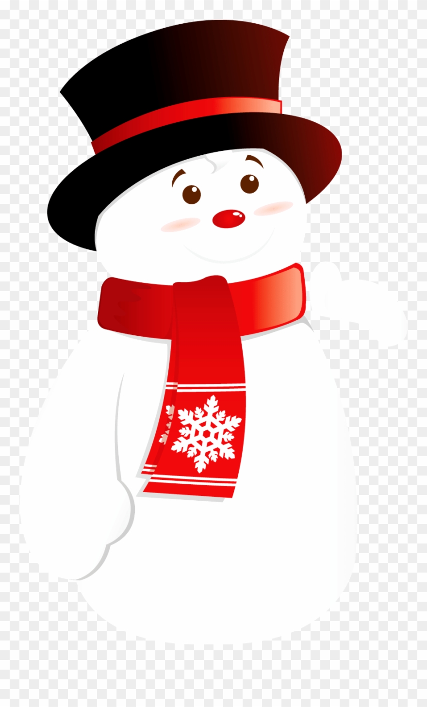 Transparent Christmas Clip Art Snowman - Snow Man Clip Art Transparent - Png Download