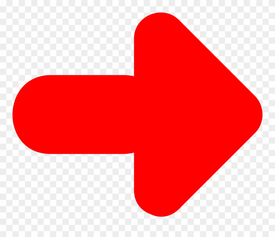 Red Arrow Right Side Clipart