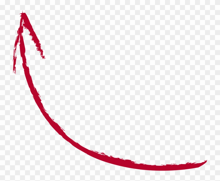 Arrow Rough Drawing Top Left - Arrow Png Clipart