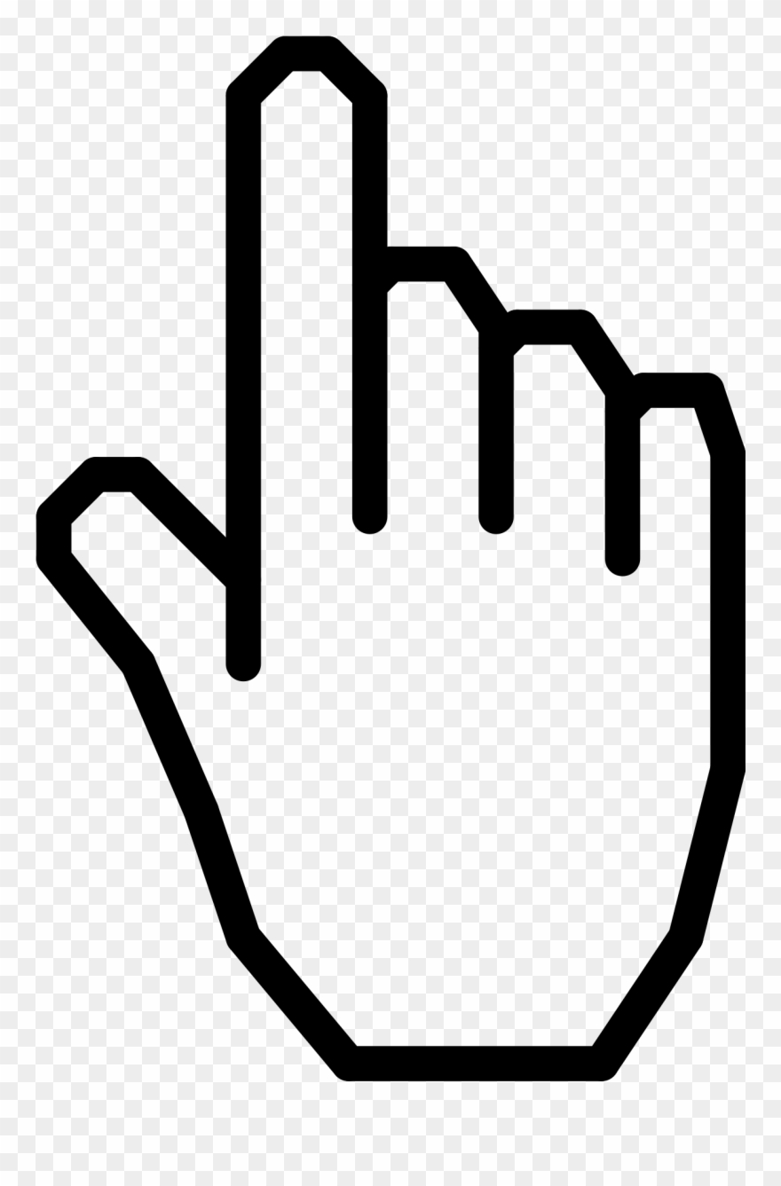 Click - Hand Clipart