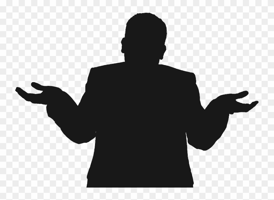 Probably The Same Guy People Do Have Two Hands - Question Mark Clipart