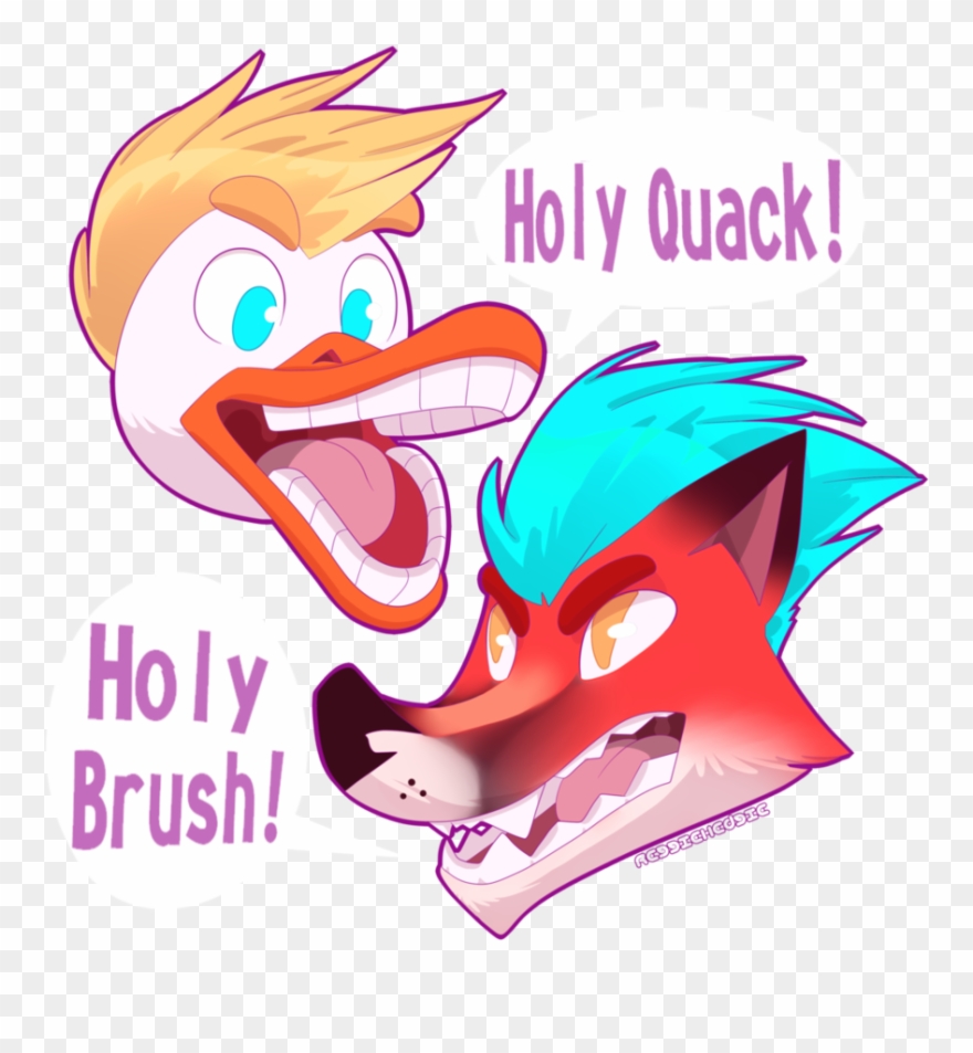 Duck Clipart Nose - Toilet Duck Holy Quack - Png Download