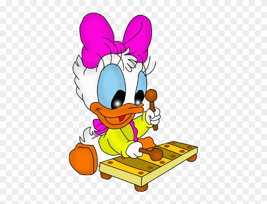 Duck Cartoon, Baby Cartoon, Baby Images, Baby Disney, - Baby Daisy Duck Clipart