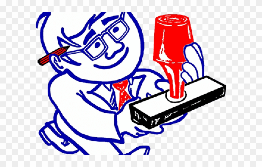 Stamp Clipart Rubber Stamp - Rubber Stamp - Png Download