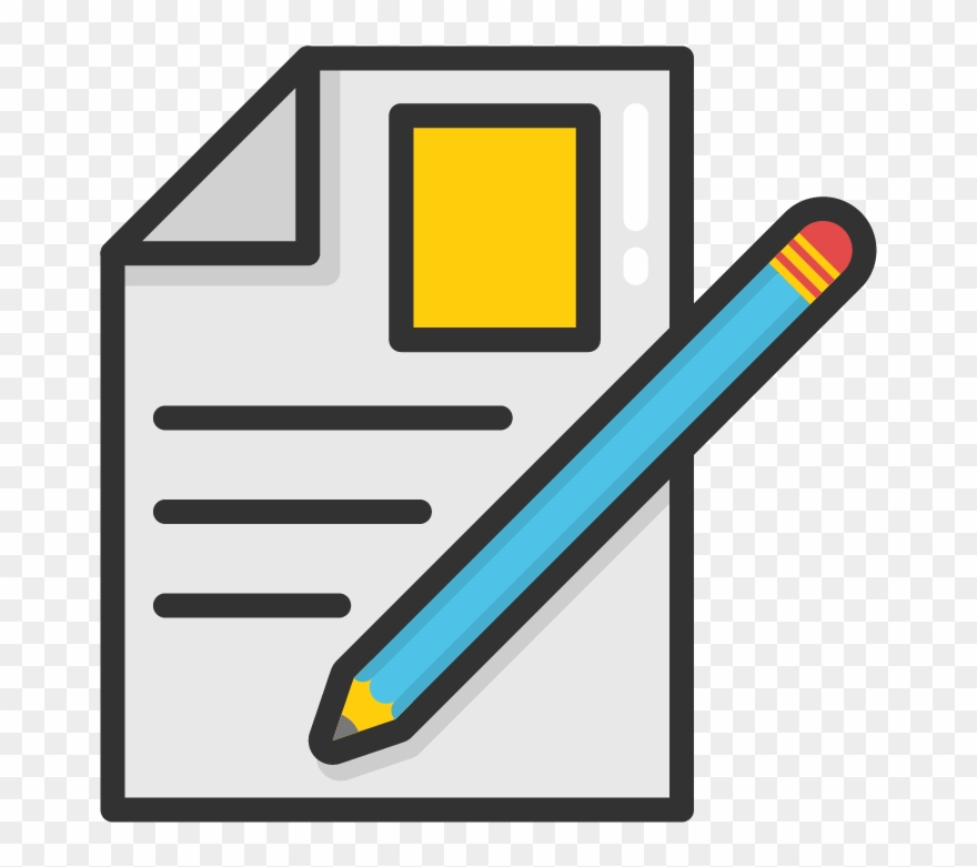 Download - Edit File Icon Png Clipart