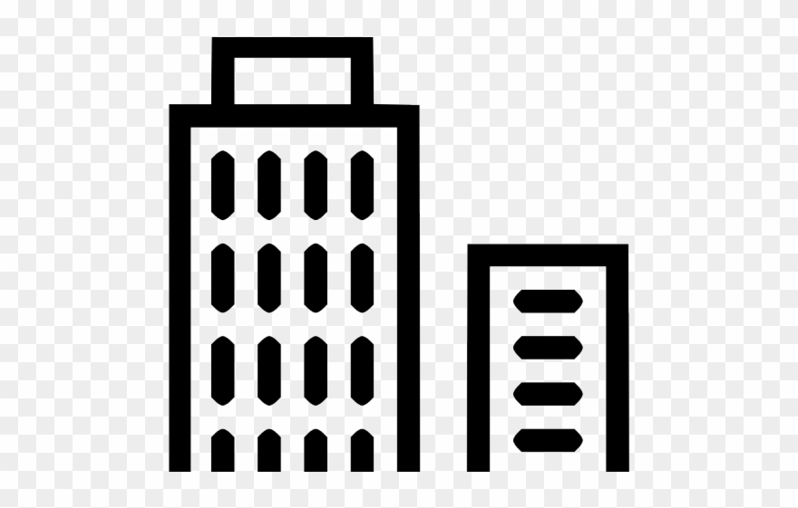 Skyscraper Clipart Small Building - City Icon Png Free Transparent Png