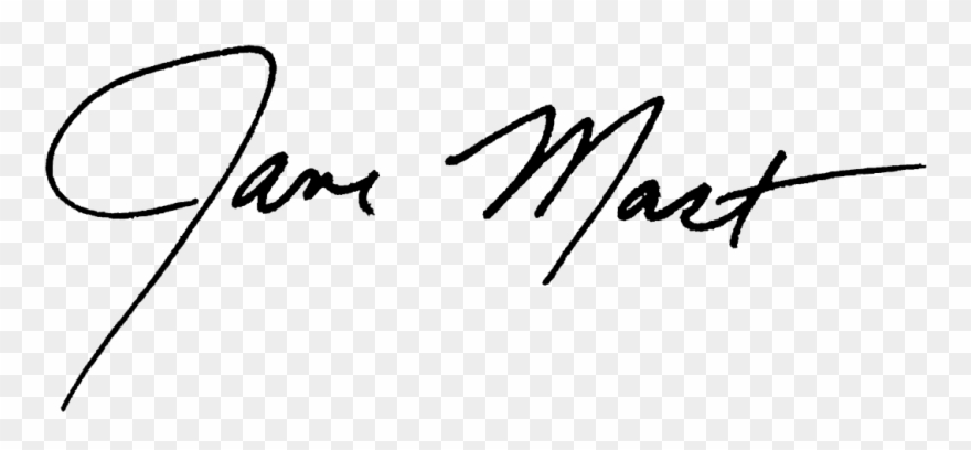 Jane Mast, Mpas, Pa-c Sdpa President - Calligraphy Clipart