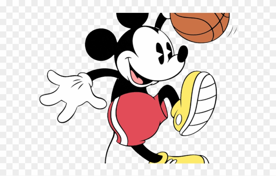 Basketball Clipart Donald Duck - Disney Characters Playing Sports - Png Download
