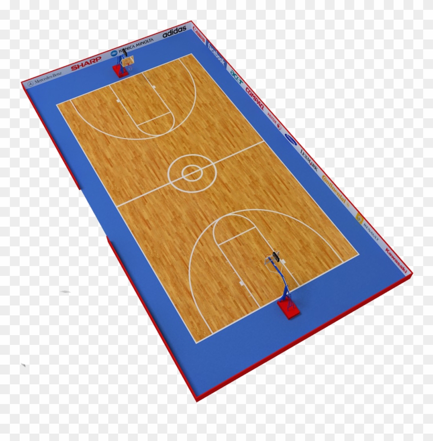 1024 X 1024 8 0 - Basketball Court Cinema4d Clipart