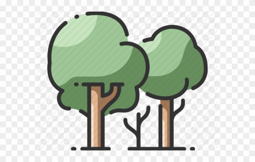 Outdoor Clipart Mountain Outline - Cartoon - Png Download