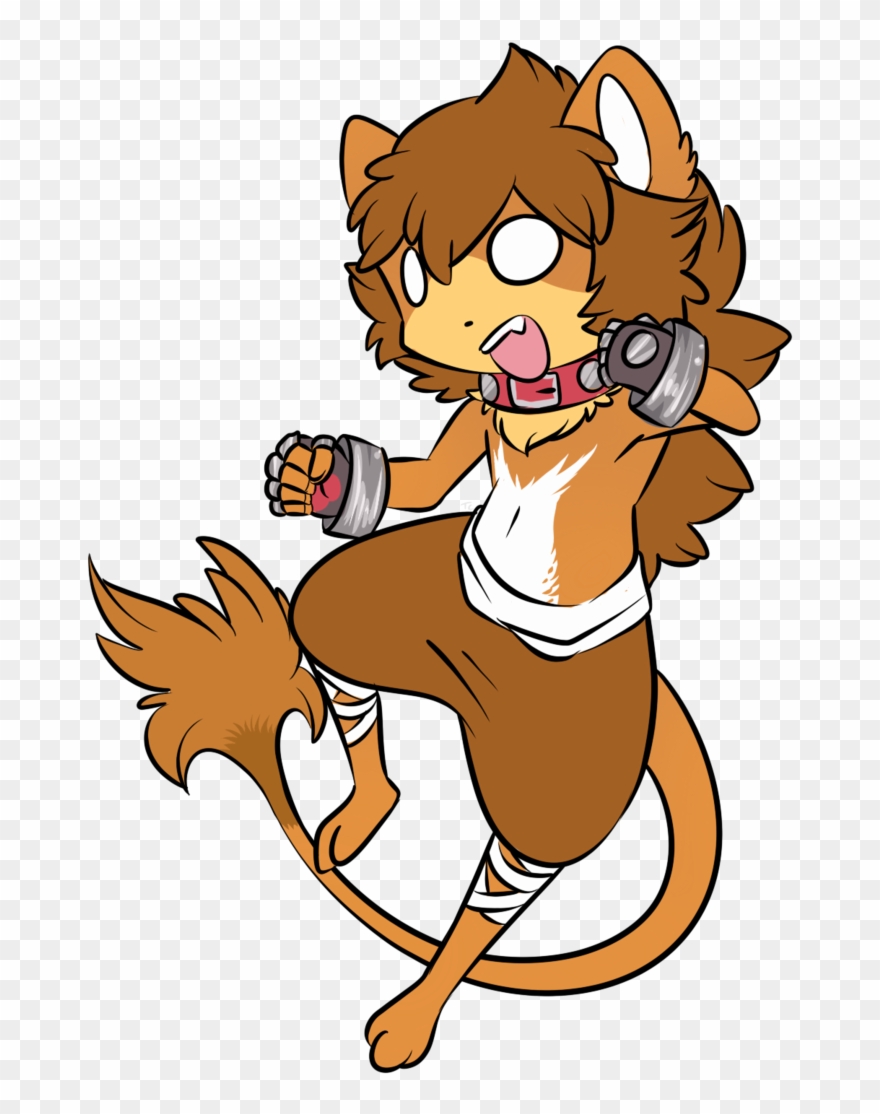 Mountain Lion Clipart Chibi - Lion Furry Anime Chibi - Png Download