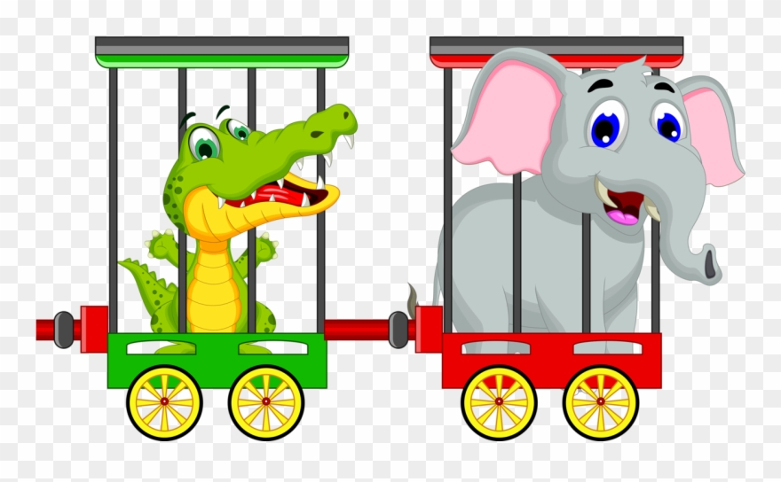 Фотки Clip Art, Park, Clowns, Monkey, Birth, Illustrations, - Png Download