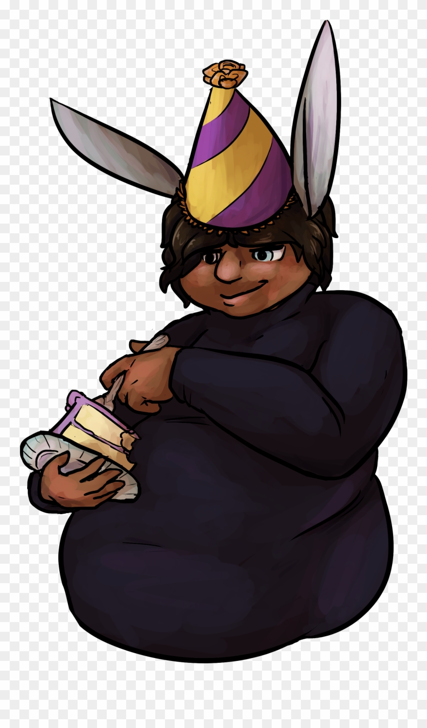 Let Them Eat Cake - Cartoon Clipart