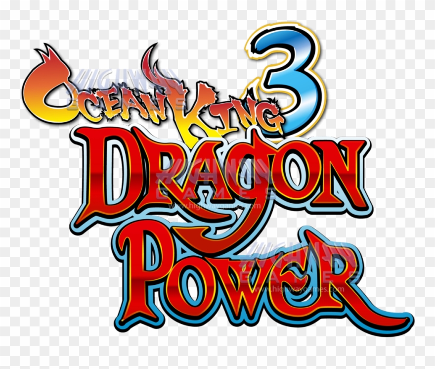Clipart Library Stock Ocean Dragon Power Arcade Machine - Ocean King 3 Logo Png Transparent Png