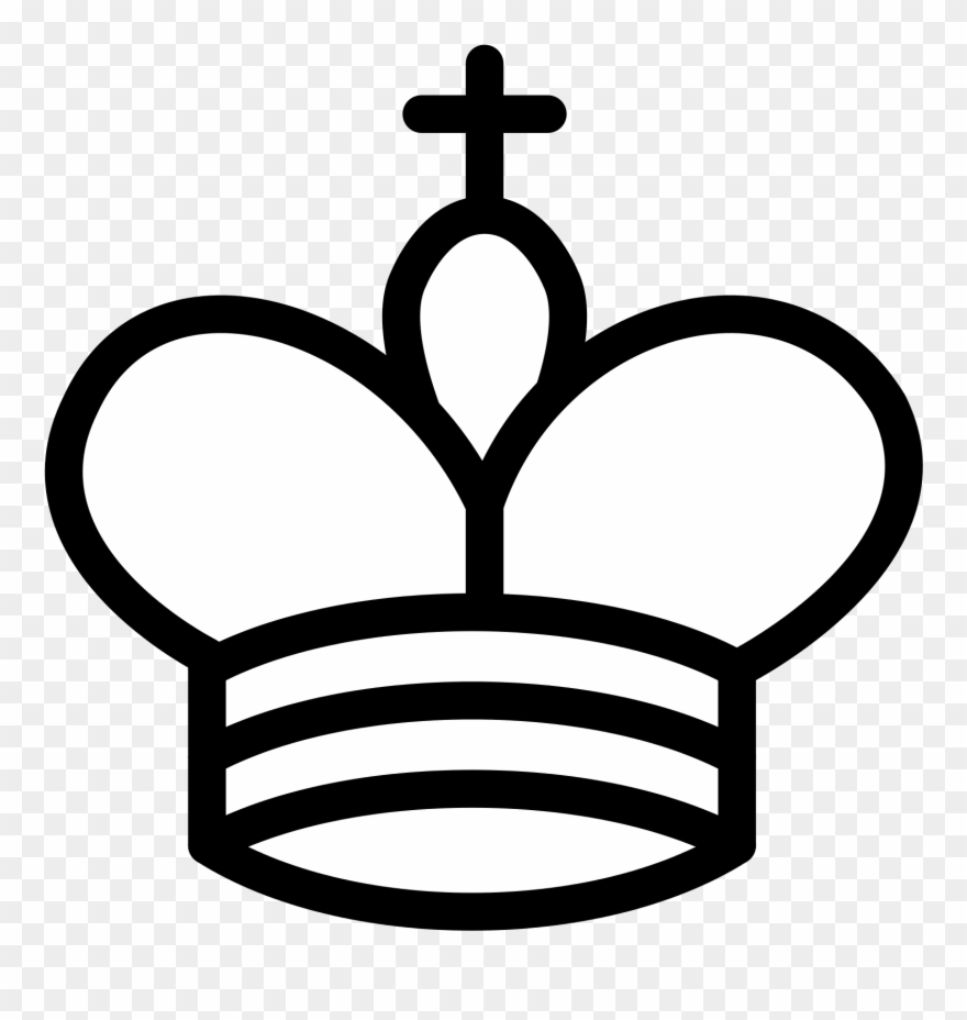 Open - King Chess Piece Clipart - Png Download