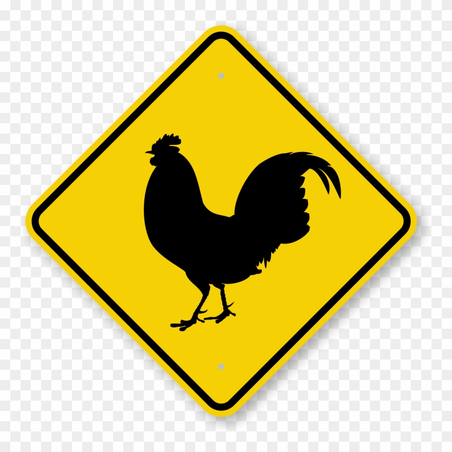 Dead Clipart Hen - Purple Rooster - Png Download