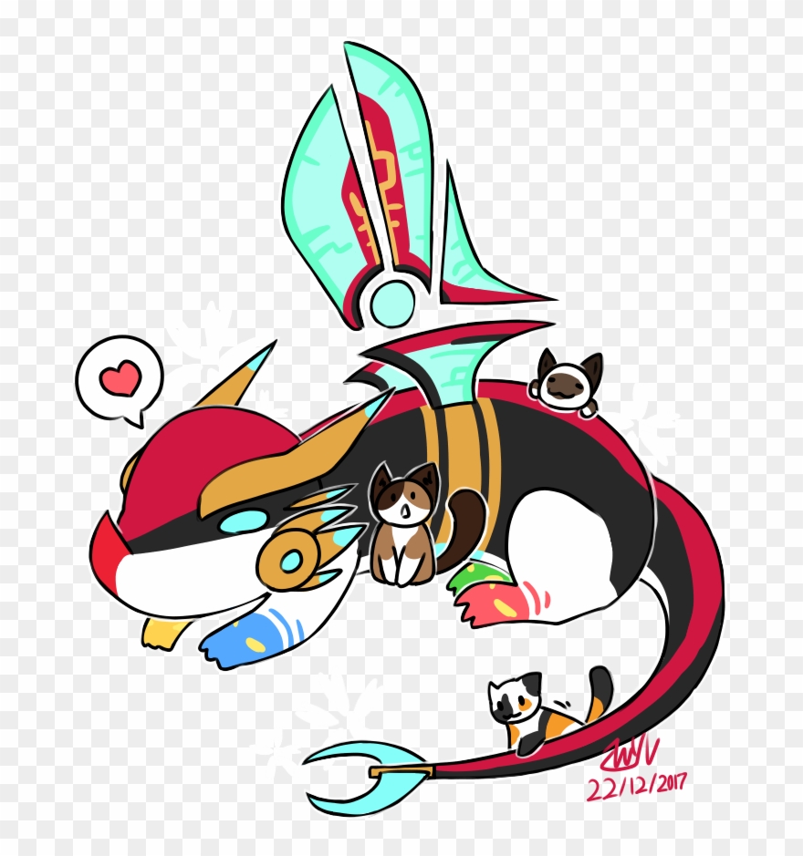 Blocktron Guards His 4 Cats Fiercely And Never Let's - Cartoon Clipart