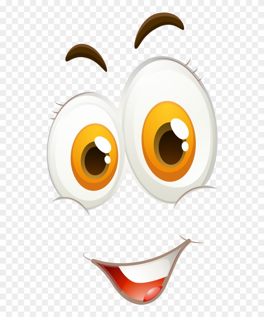 Batman Smiley Face,yes Bat Will Visit Idioto,with Joker - Round Eye Happy Expression Clipart - Png Download