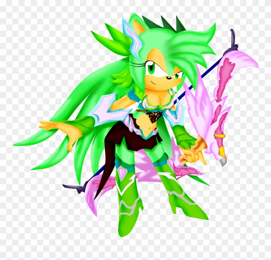 Elf Mu Online Sonic Style - Cartoon Clipart