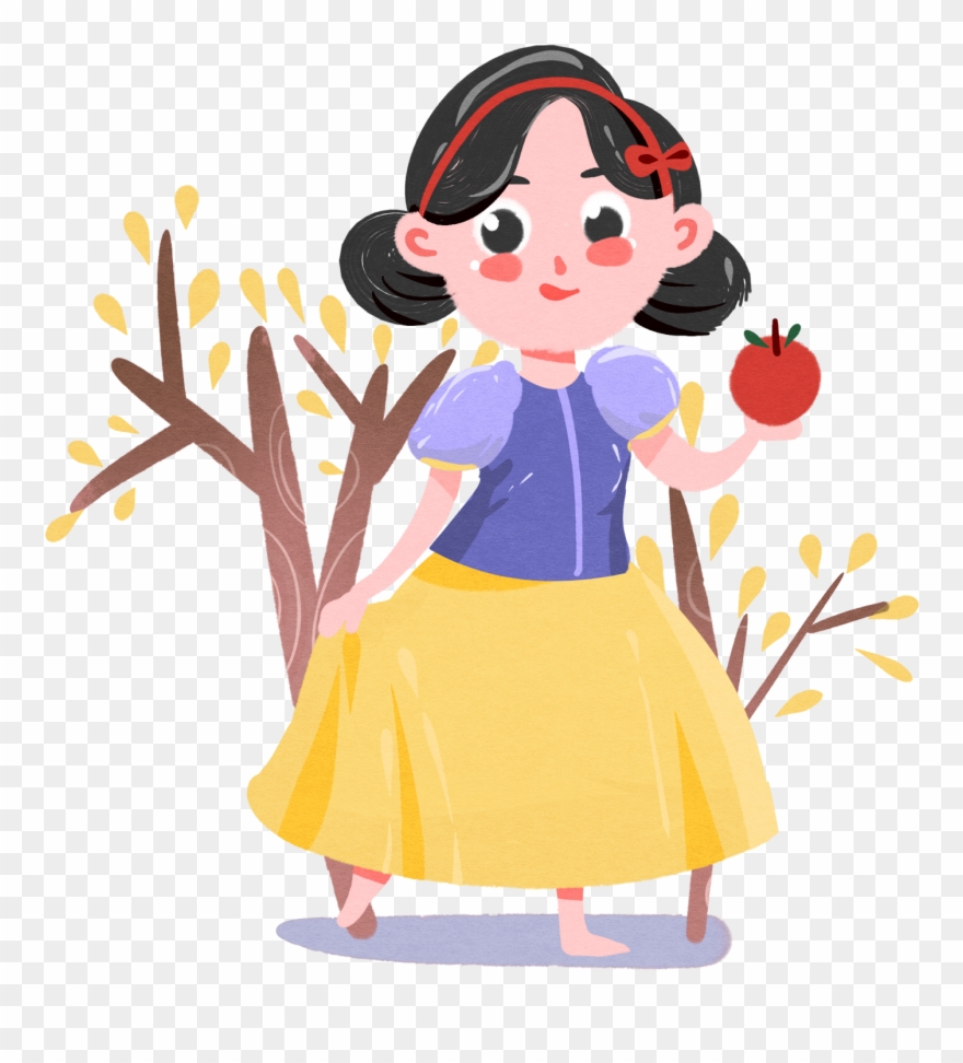 Conte De Fées Personnage Fille Princesse Png Et Psd - Illustration Clipart