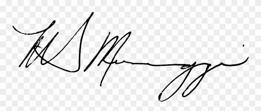 Mgm Signature - Director Signature Png Clipart