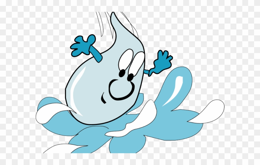 Water Drop Clipart Hydrosphere - Dibujos De La Hidrosfera - Png Download