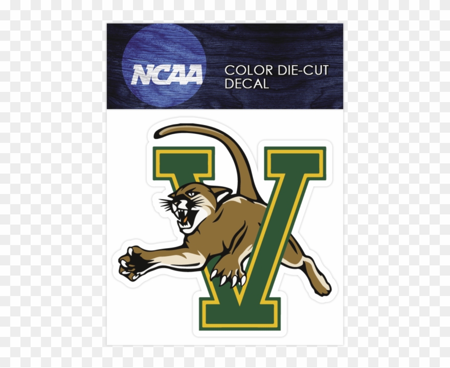 Vermont Logo Ncaa Die Cut Vinyl Car Sticker Bumper - Logo University Of Vermont Clipart