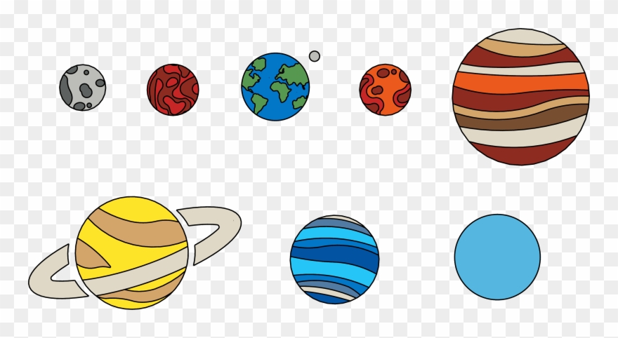 Solar System Planets Clipart