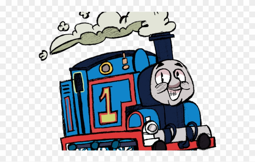 Engine Clipart Thomas - Thomas The Tank Engine Art - Png Download