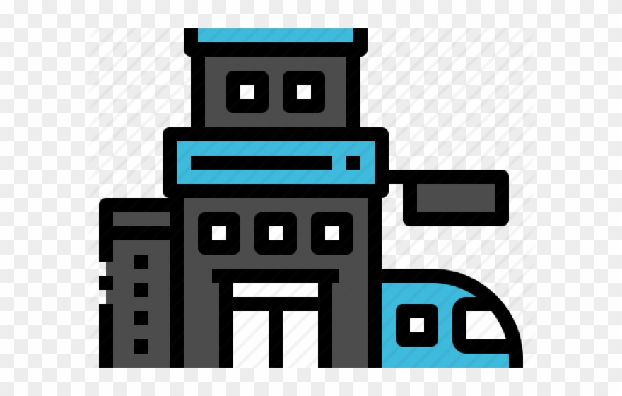 Railway Station Clipart Subway Car - Png Download