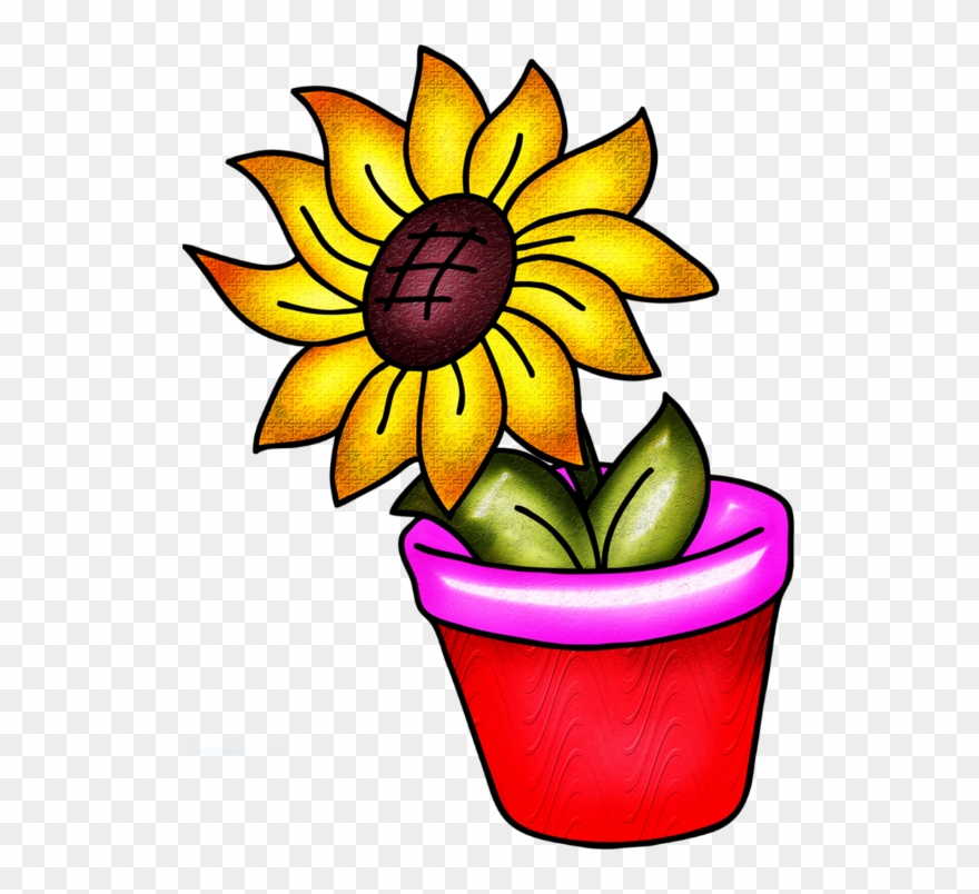 Clip Art, Bouquet, Blog, I Think Of You, Thinking Of - Flower Vases With Flowers Clipart - Png Download