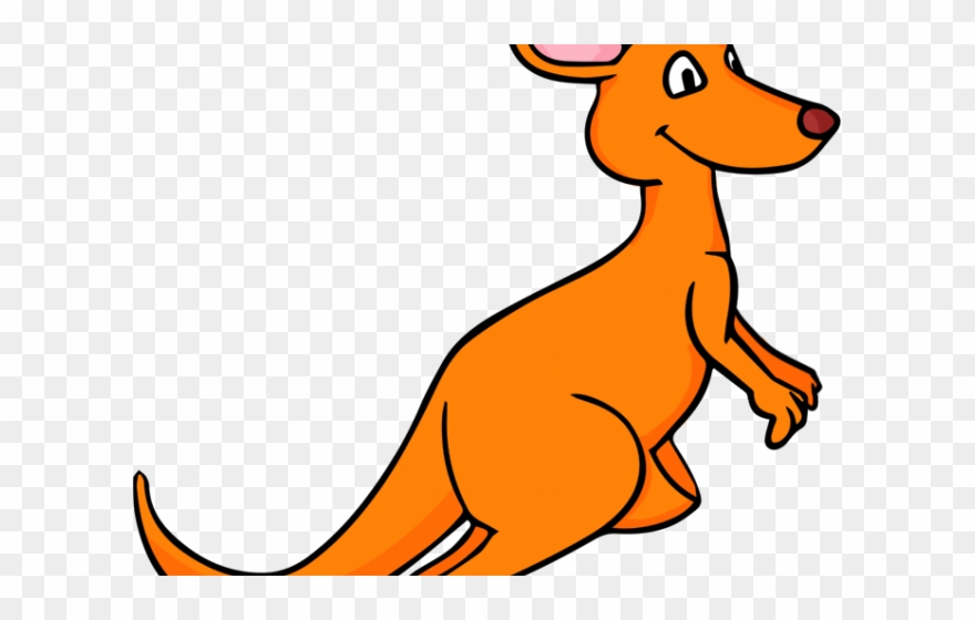Kangaroo Clipart Small Kangaroo - Kangaroo Clipart Png Transparent Png