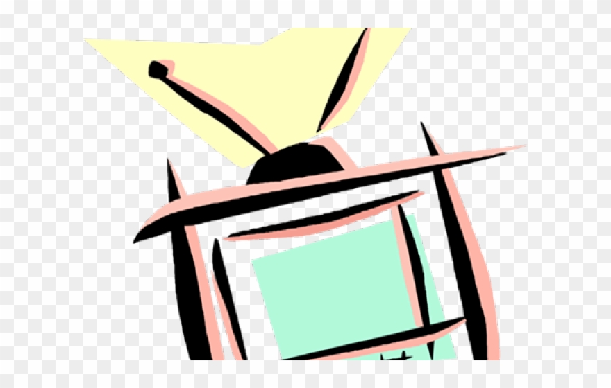 Tv Clipart Rabbit Ear - Educacion A Distancia Historia - Png Download