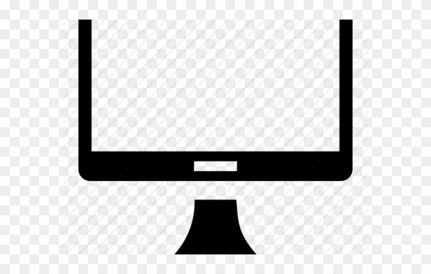 Computer Pc Clipart Computer System - Flat Panel Display - Png Download