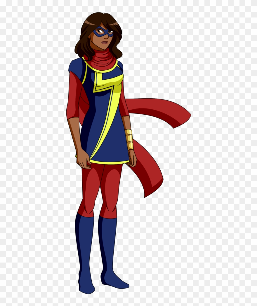 677 X 1179 8 0 - Ms Marvel Kamala Khan Png Clipart