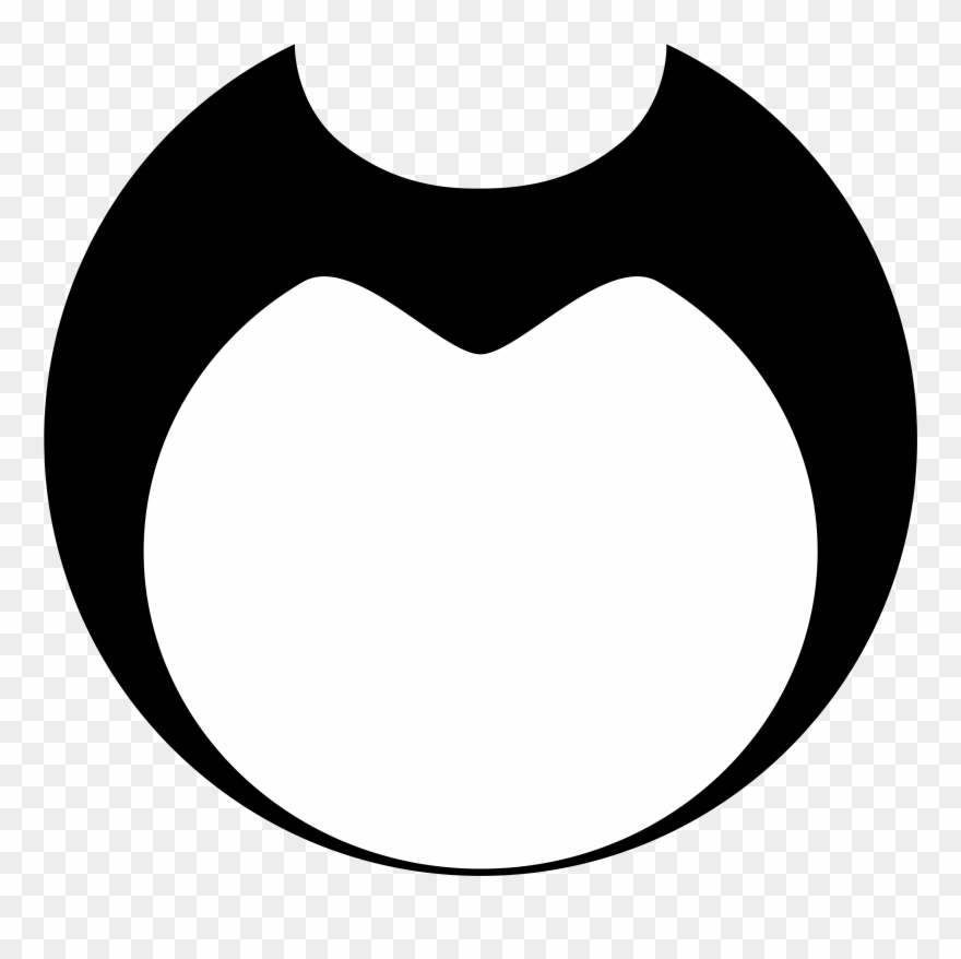 288kib, 3107x2958, Bendy Face Blank - Bendy And The Ink Machine Face Clipart