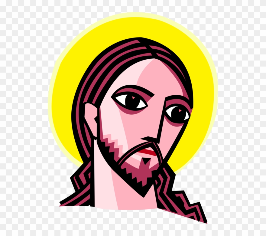 Vector Illustration Of Jesus Christ, Son Of God And Clipart