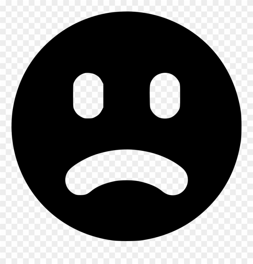 Face Sad Comments - Mood Icon Png Clipart